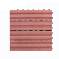 composite decking WPC tile interlocking outdoor deck tiles for balcony swimming pool bathroom floor